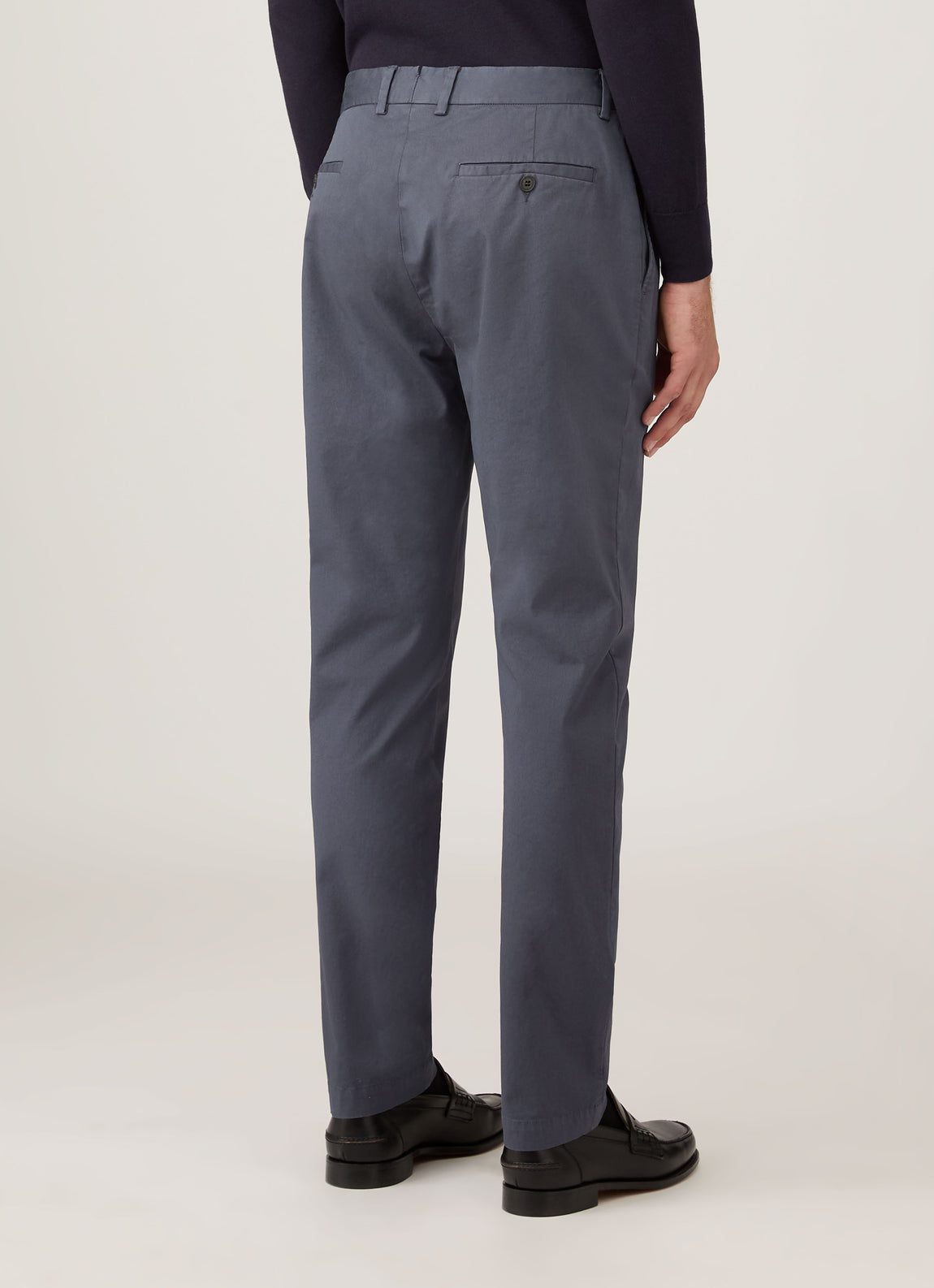 Men's Slim Fit Chino in Slate Blue