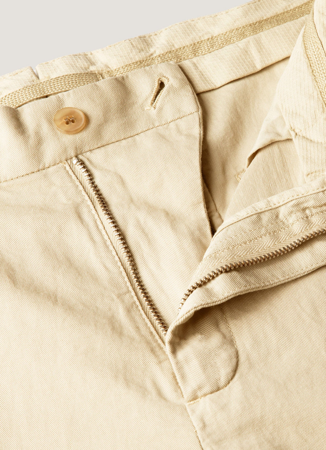 Men's Cotton Linen Trouser in Hazelwood
