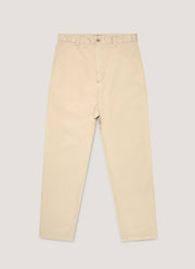 Men's Regular Fit Chino in Light Stone
