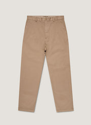 Men's Regular Fit Chino in Dark Stone
