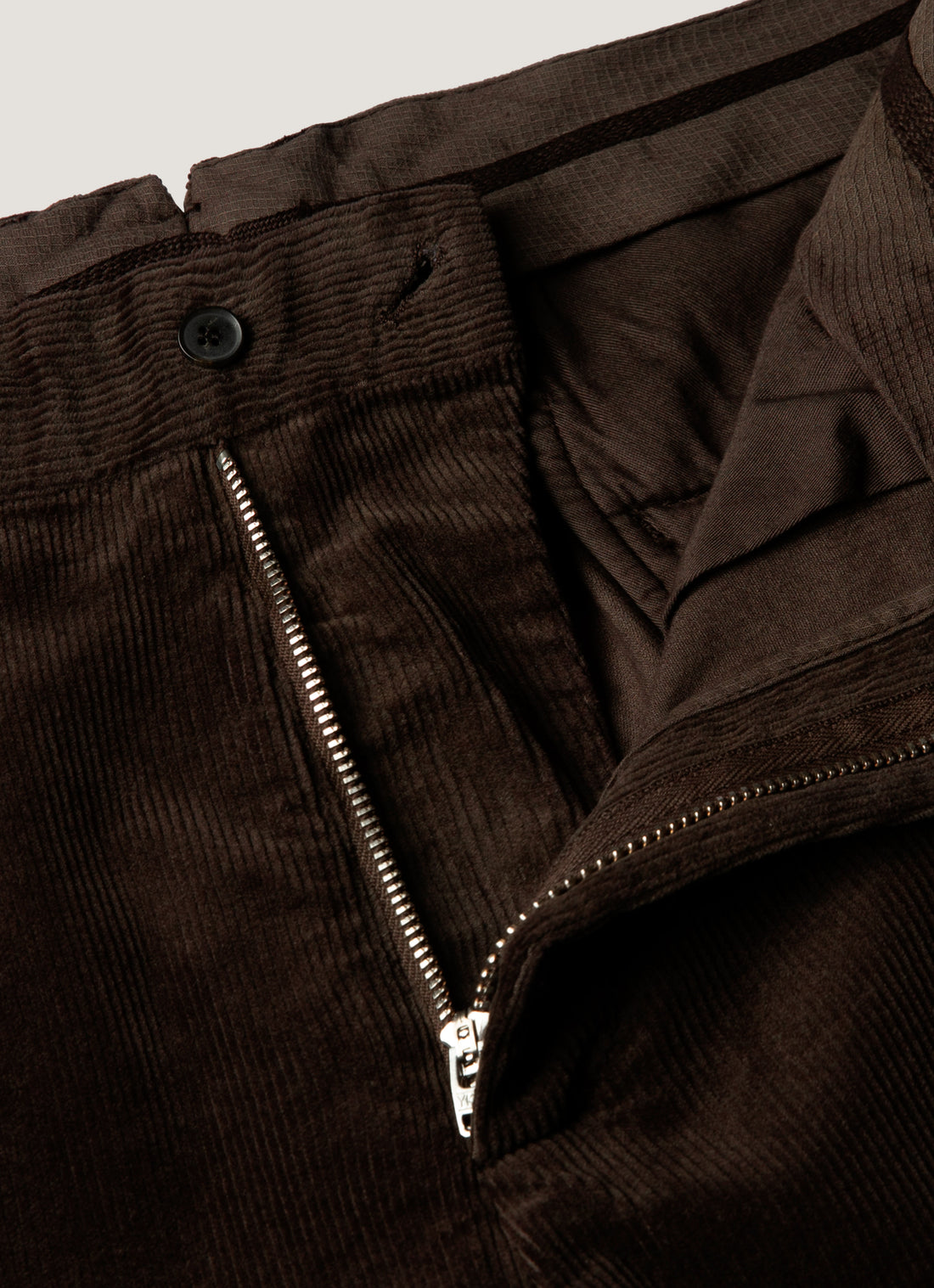 Men's Corduroy Trouser in Coffee