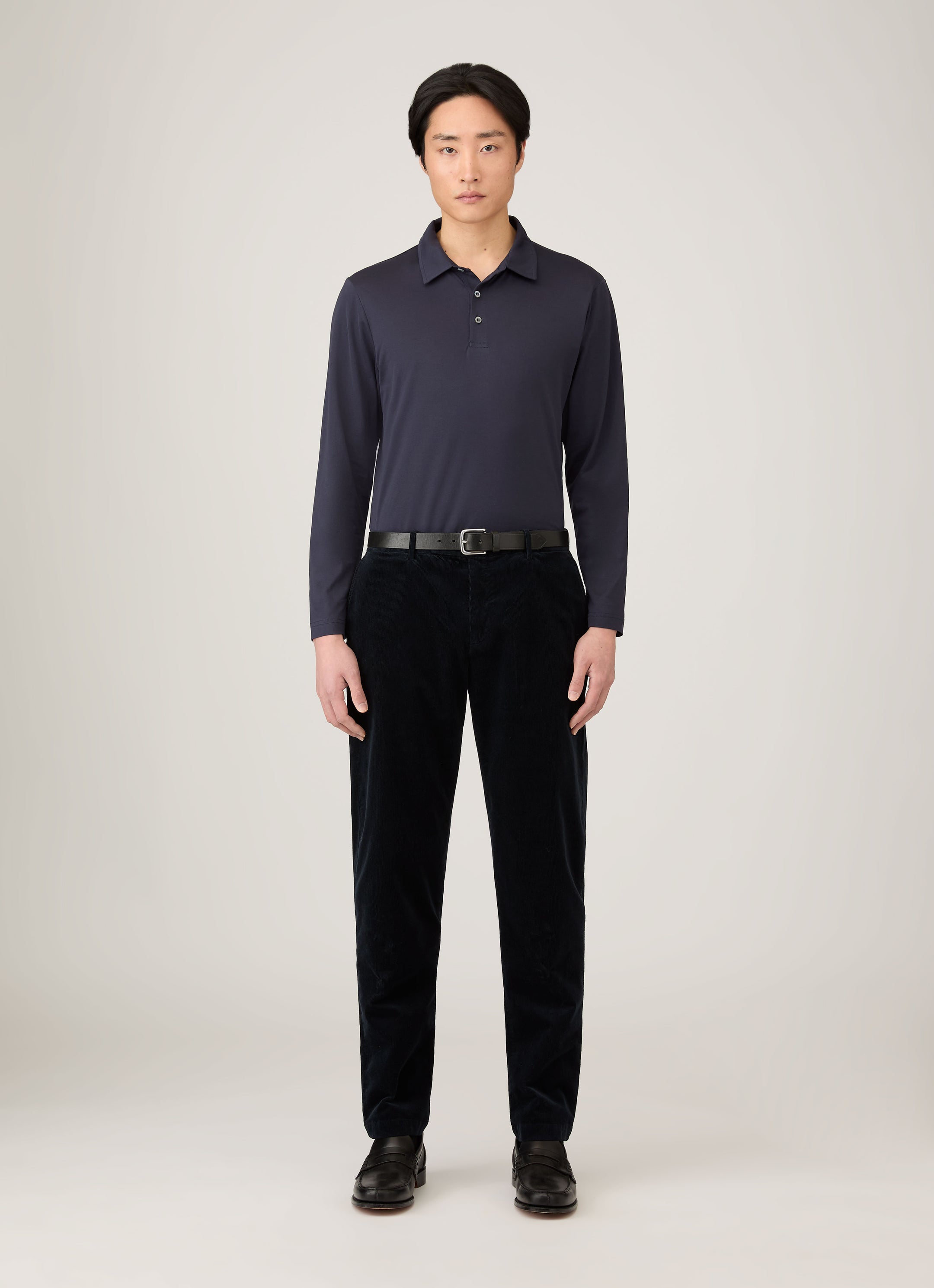 Men's Corduroy Trouser in Navy