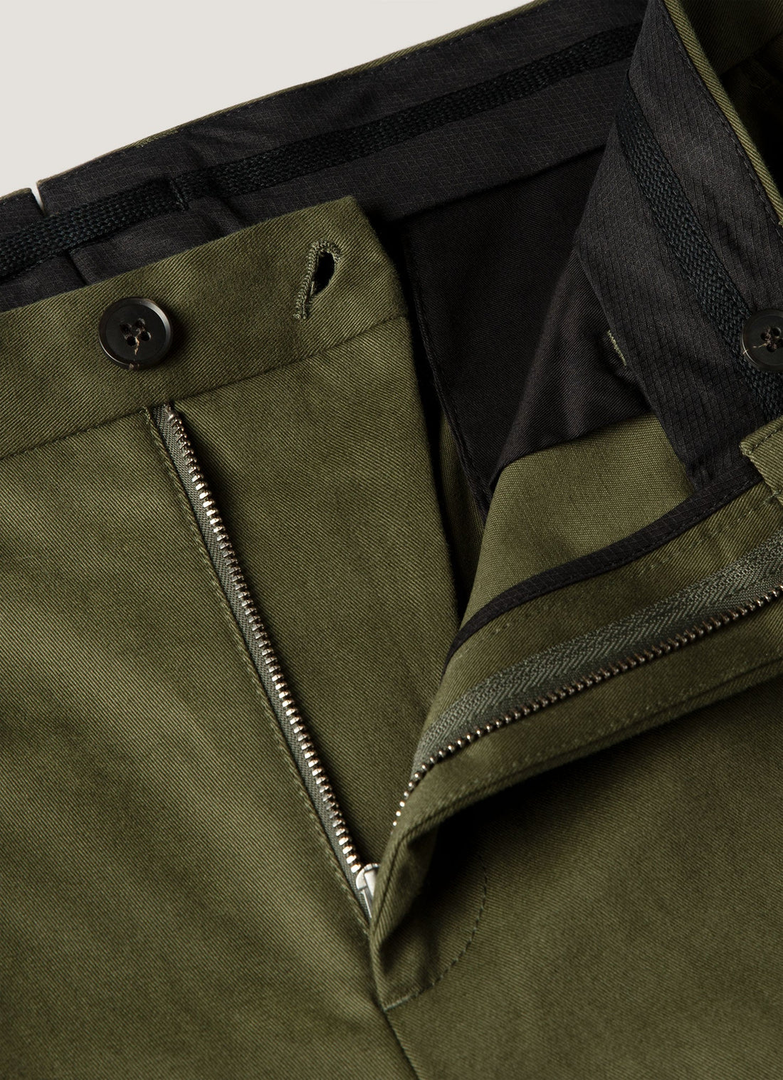 Men's Cotton Drill Trouser in Loden Green