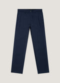 Men's Wool Twill Trouser in Navy