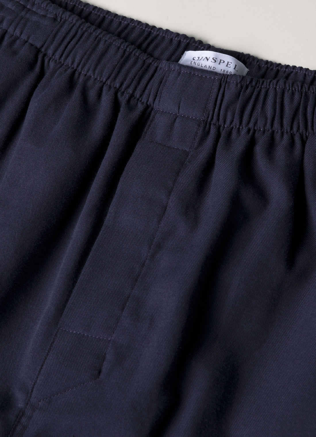 Men's Cotton Flannel Pyjama Trouser in Navy