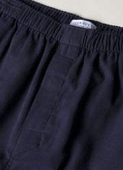 Men's Cotton Flannel Pyjama Trouser in Navy