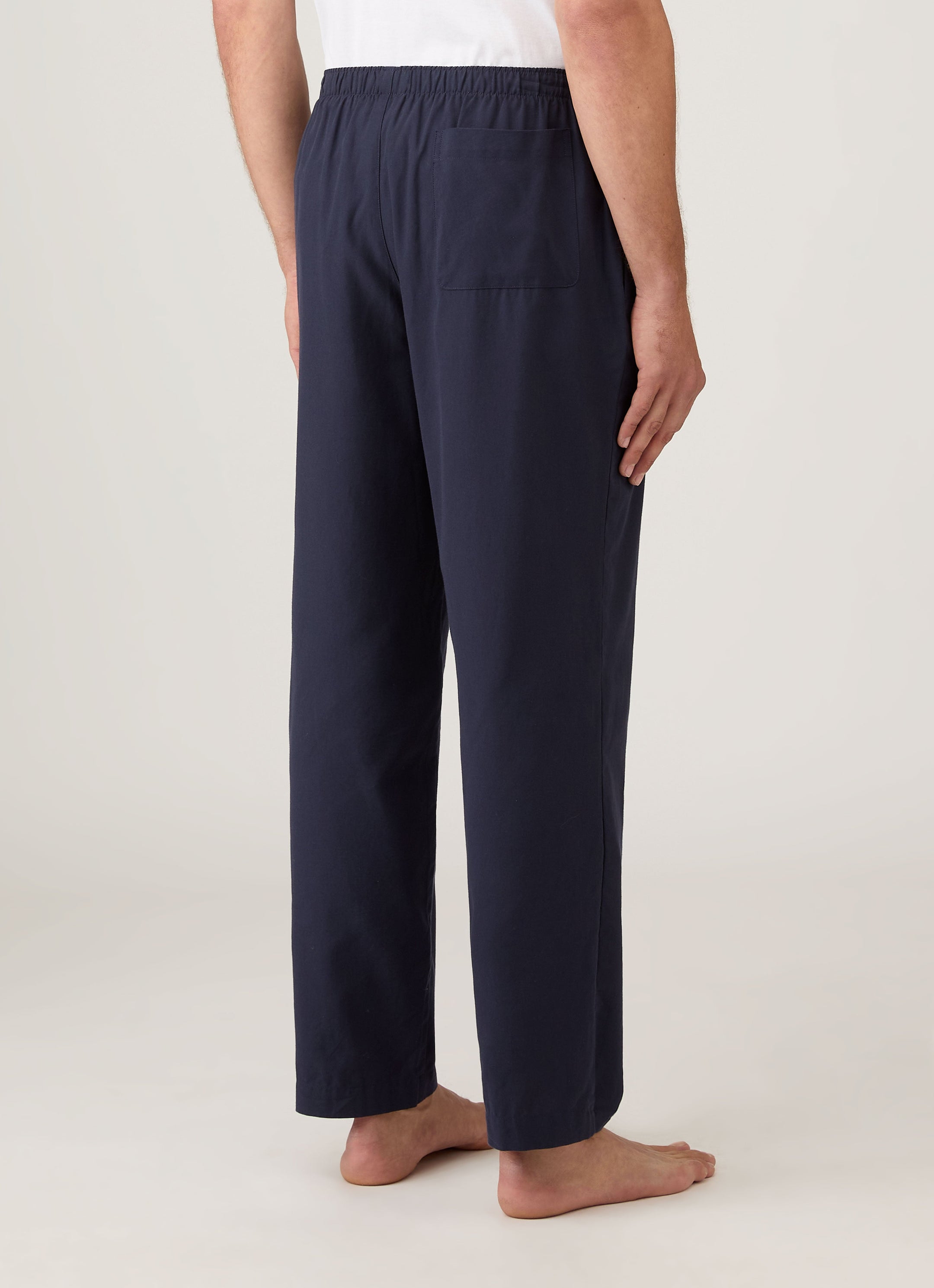 Men's Cotton Flannel Pyjama Trouser in Navy