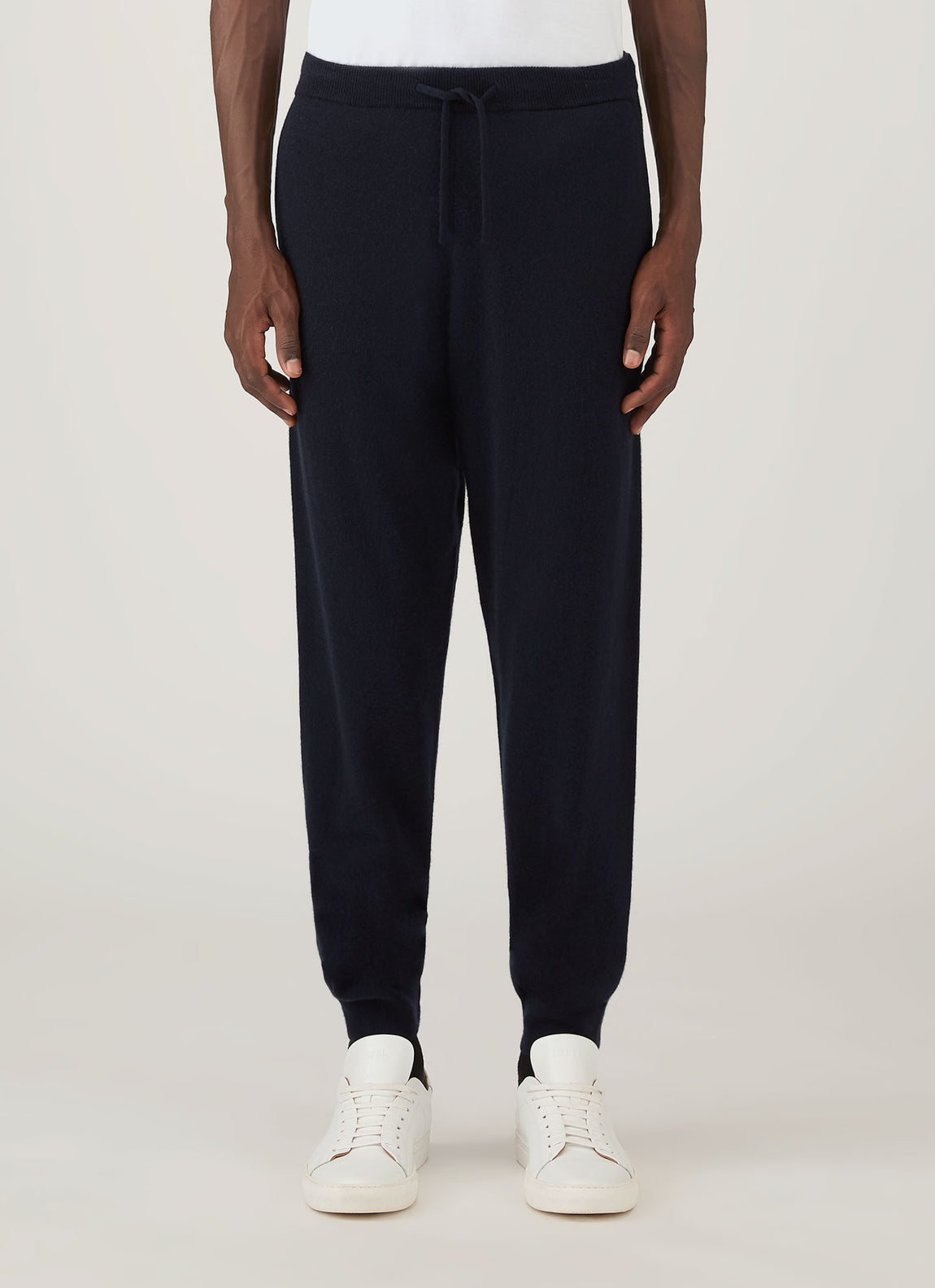 Men's Cashmere Lounge Pant in Navy