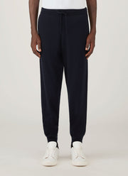 Men's Cashmere Lounge Pant in Navy