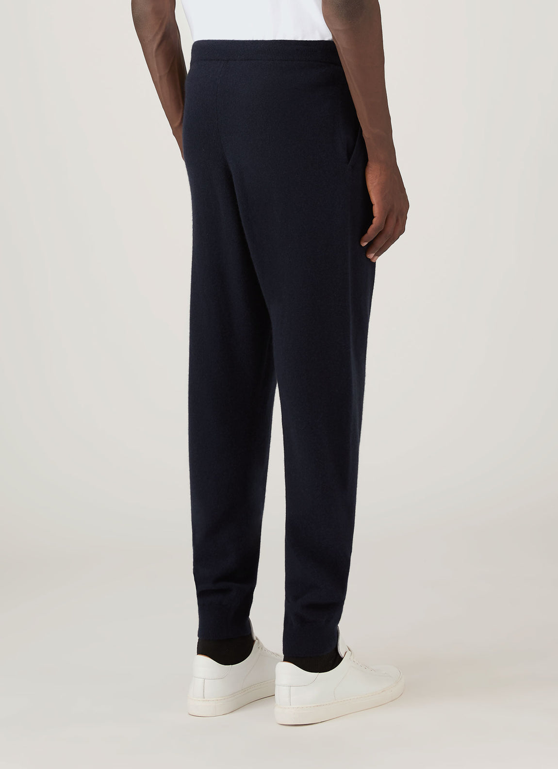 Men's Cashmere Lounge Pant in Navy