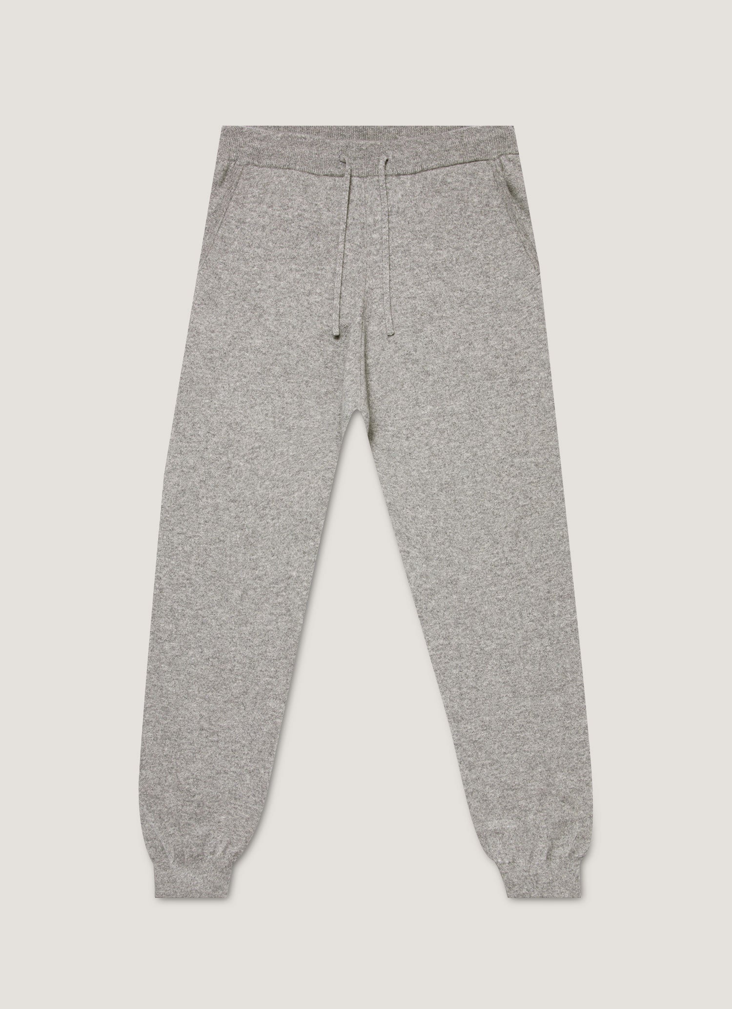 Men's Cashmere Lounge Set in Grey Melange