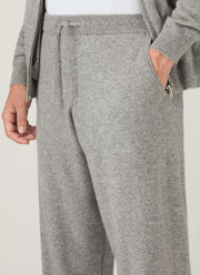 Men's Cashmere Lounge Pant in Grey Melange