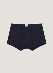 Men's Superfine Cotton Trunks in Navy
