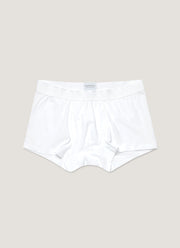 Men's Superfine Cotton Trunks in White