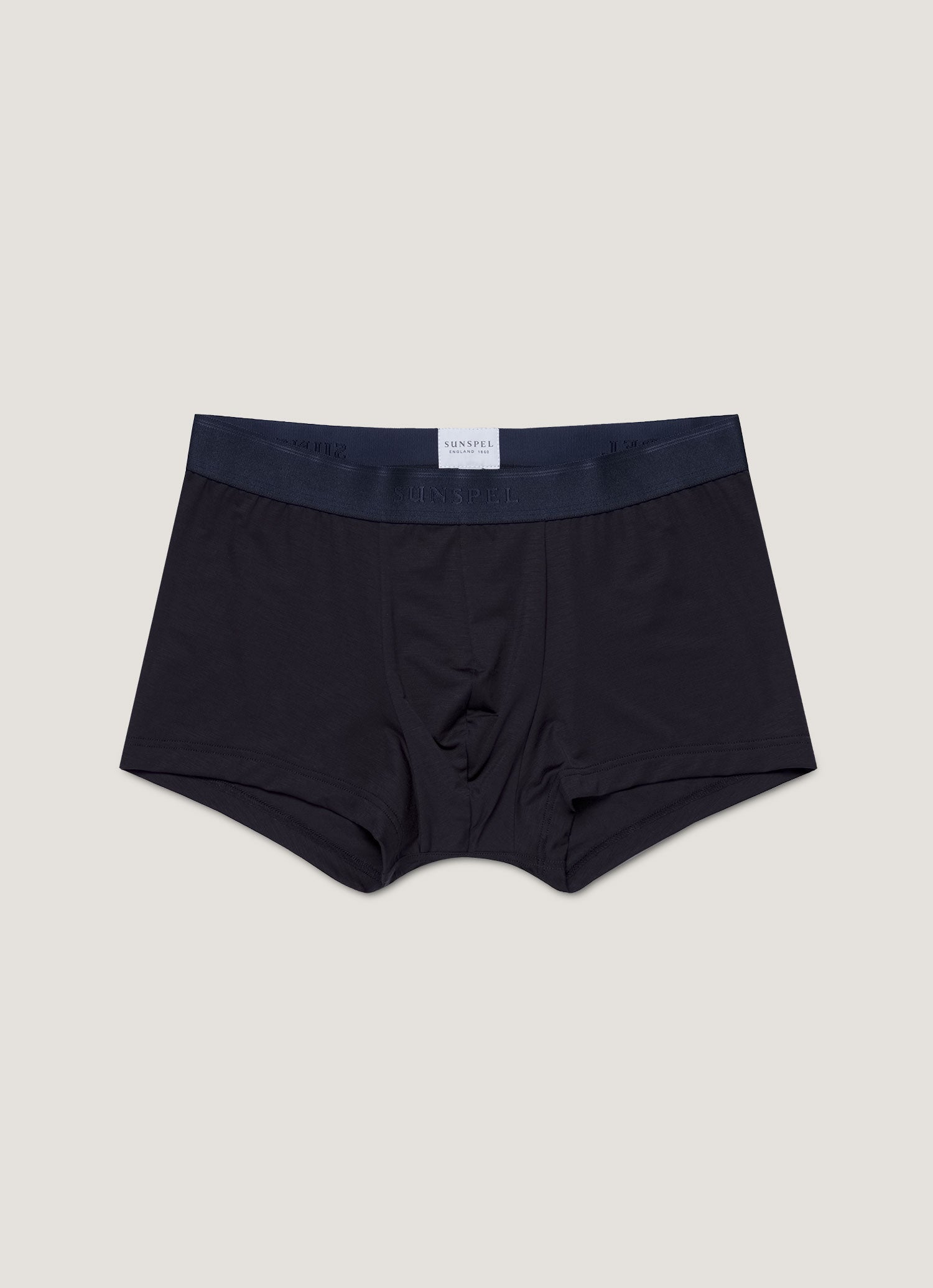 Men's Tencel™ Trunks in Navy Sunspel