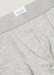 Men's Tencel™ Trunks in Grey Melange