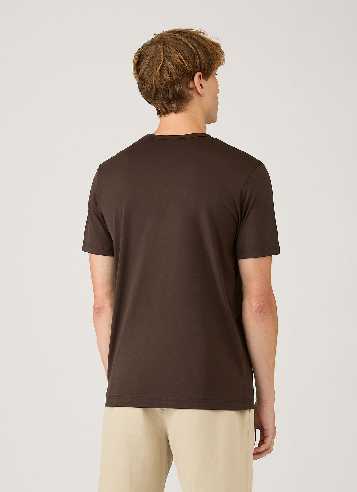 Men's Classic T-shirt in Dark Chocolate
