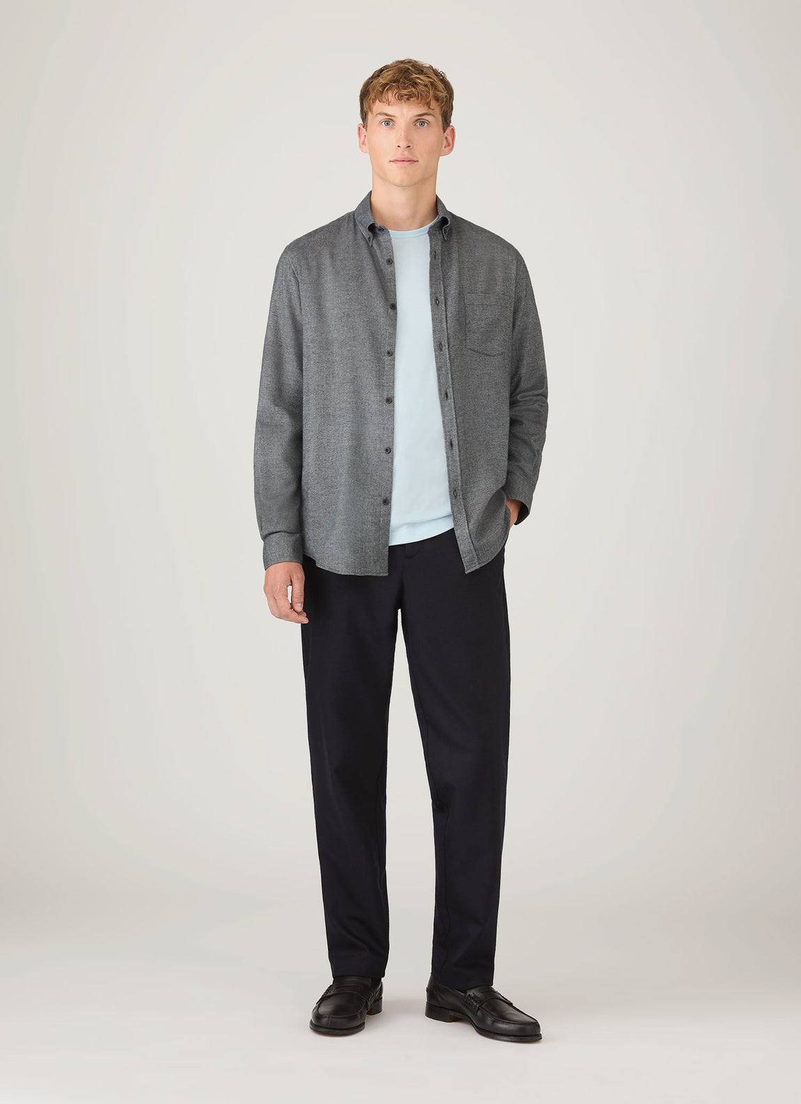 Men's Classic T-shirt in Frost Blue