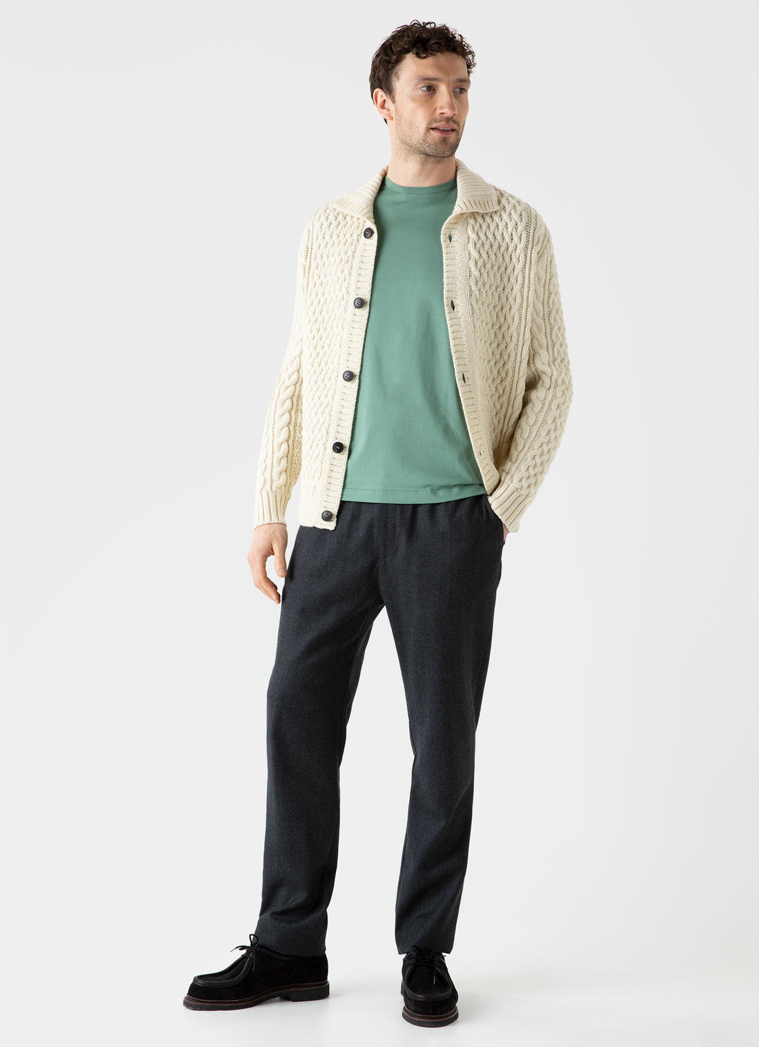 Men's Classic T-shirt in Light Pine