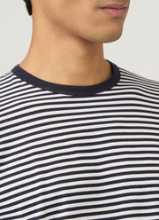 Men's Classic T-shirt in Navy/White English Stripe