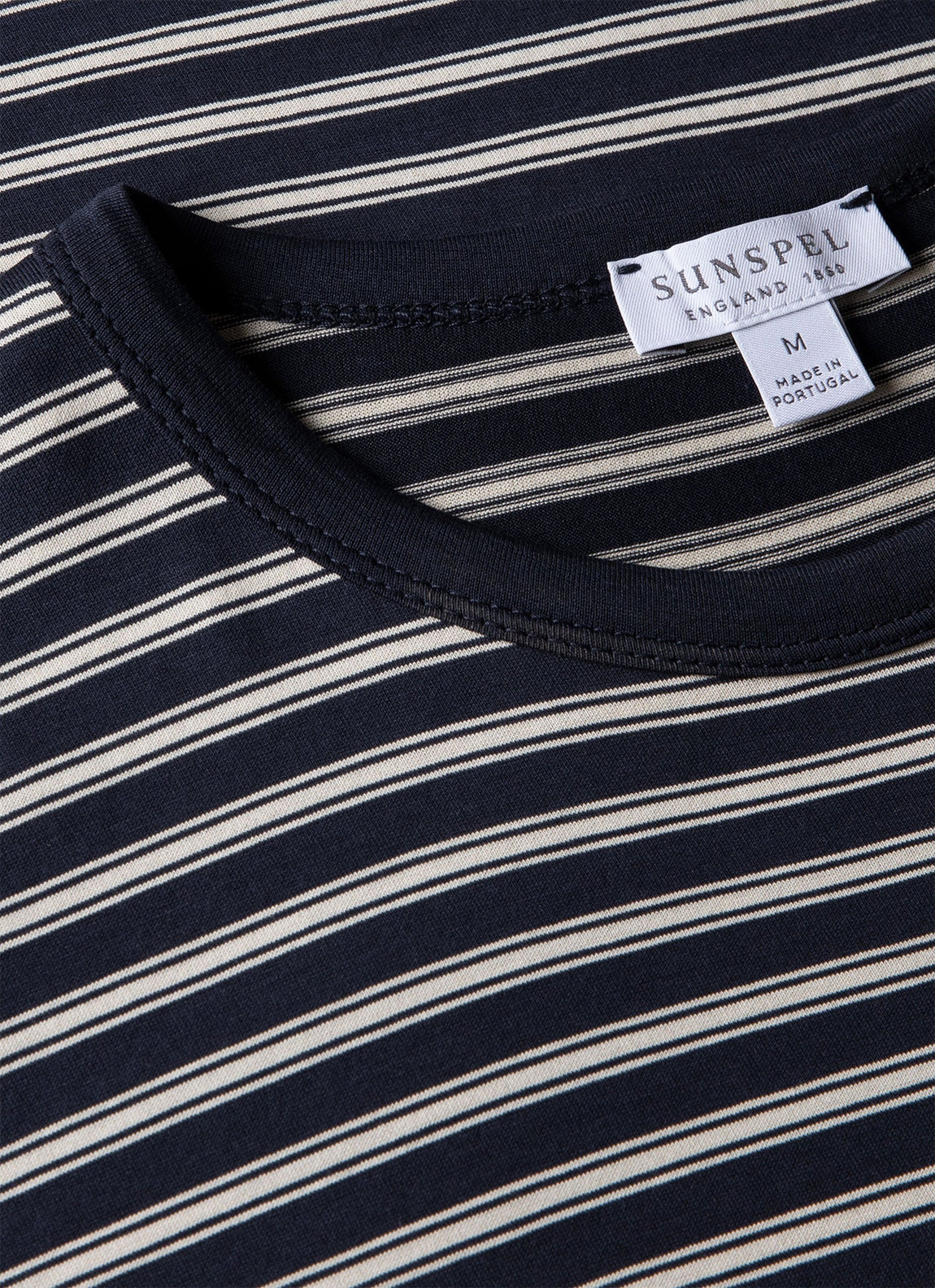 Men's Classic T-shirt in Navy/Undyed