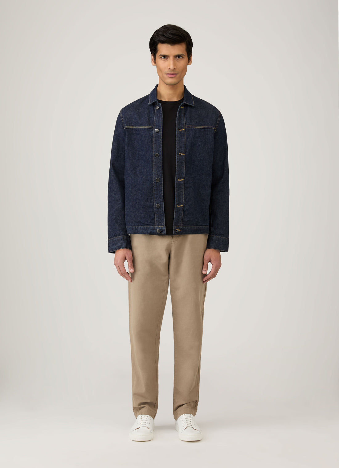 Men's Classic Long Sleeve T-shirt in Black