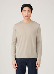 Men's Long Sleeve Classic T-shirt in Fog