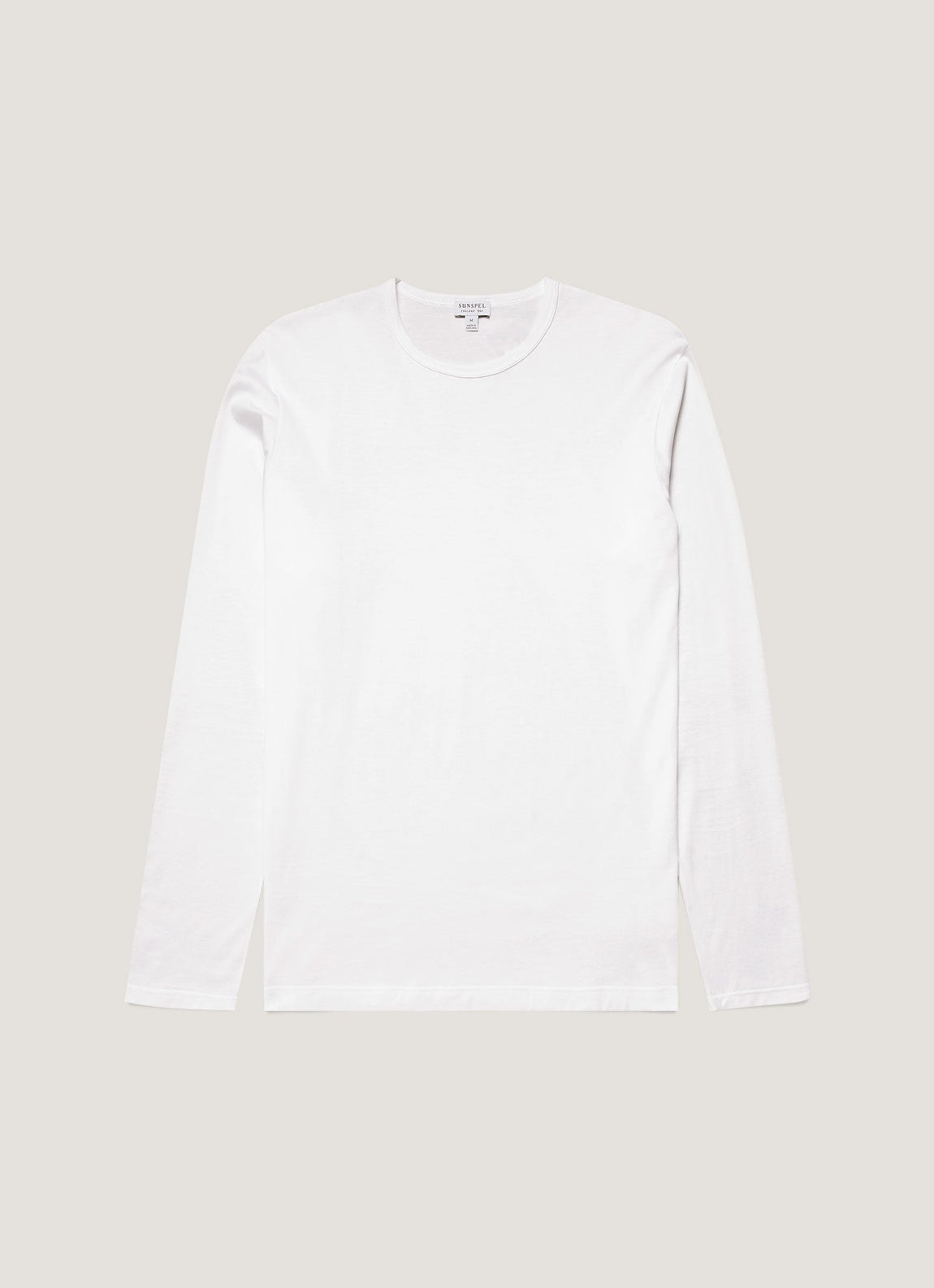Men's Classic Long Sleeve T-shirt in White