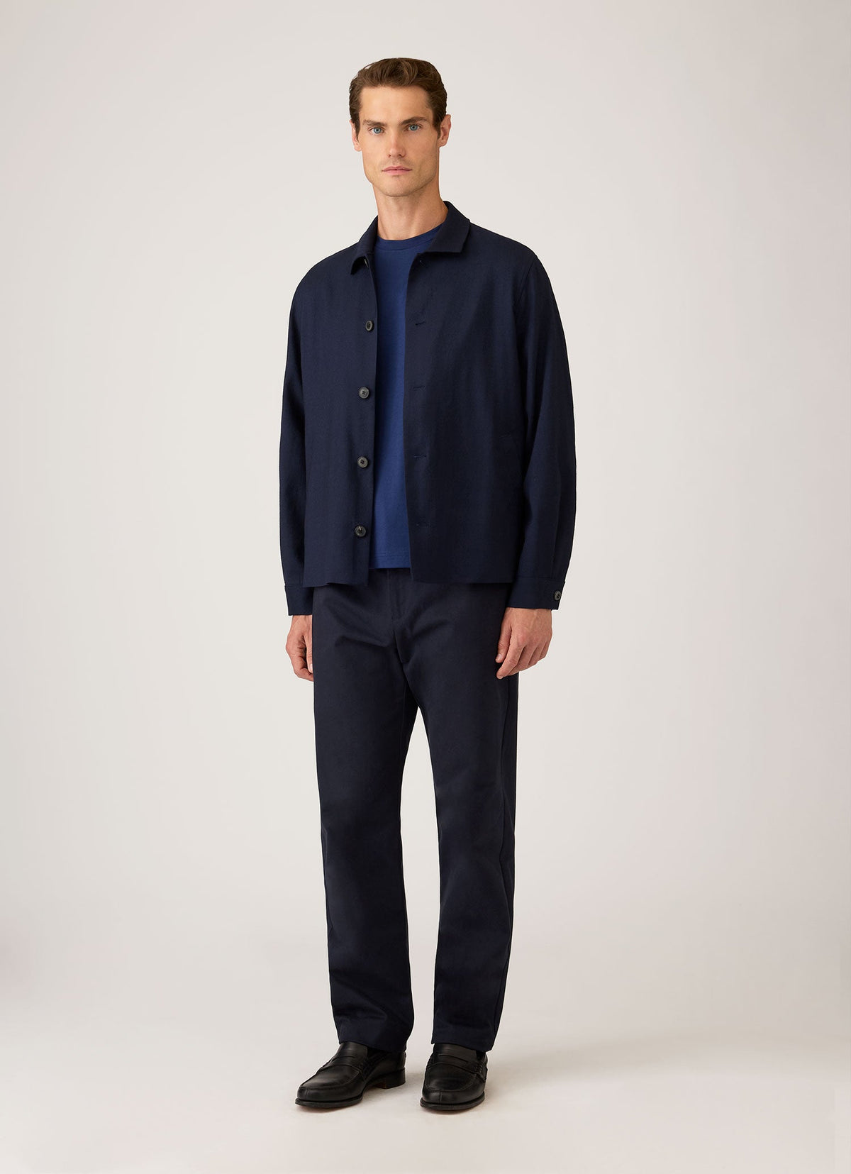 Men's Riviera Midweight T-shirt in Inkwell