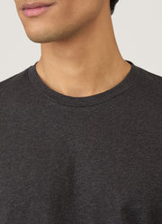 Men's Riviera T-shirt in Charcoal Melange