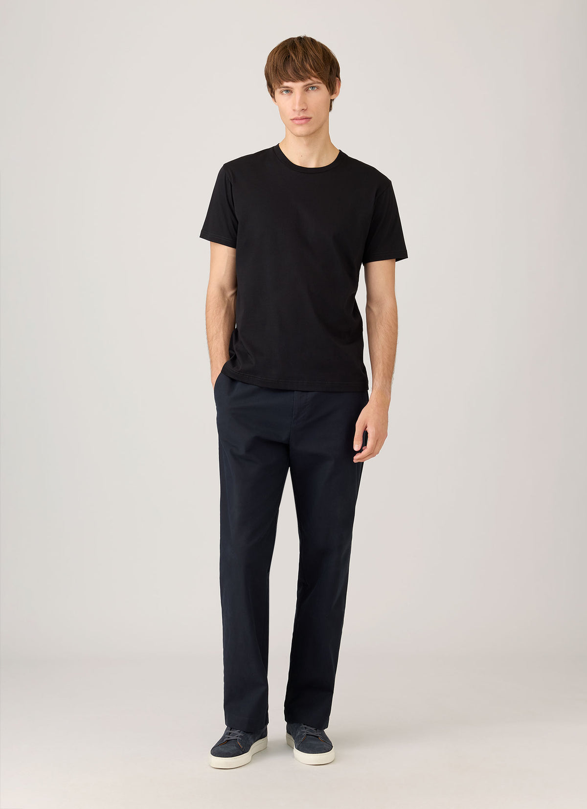 Men's Riviera Midweight T-shirt in Black