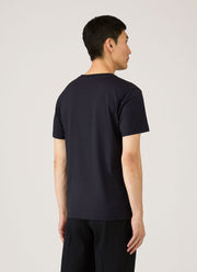 Men's Riviera Midweight T-shirt in Midnight Navy