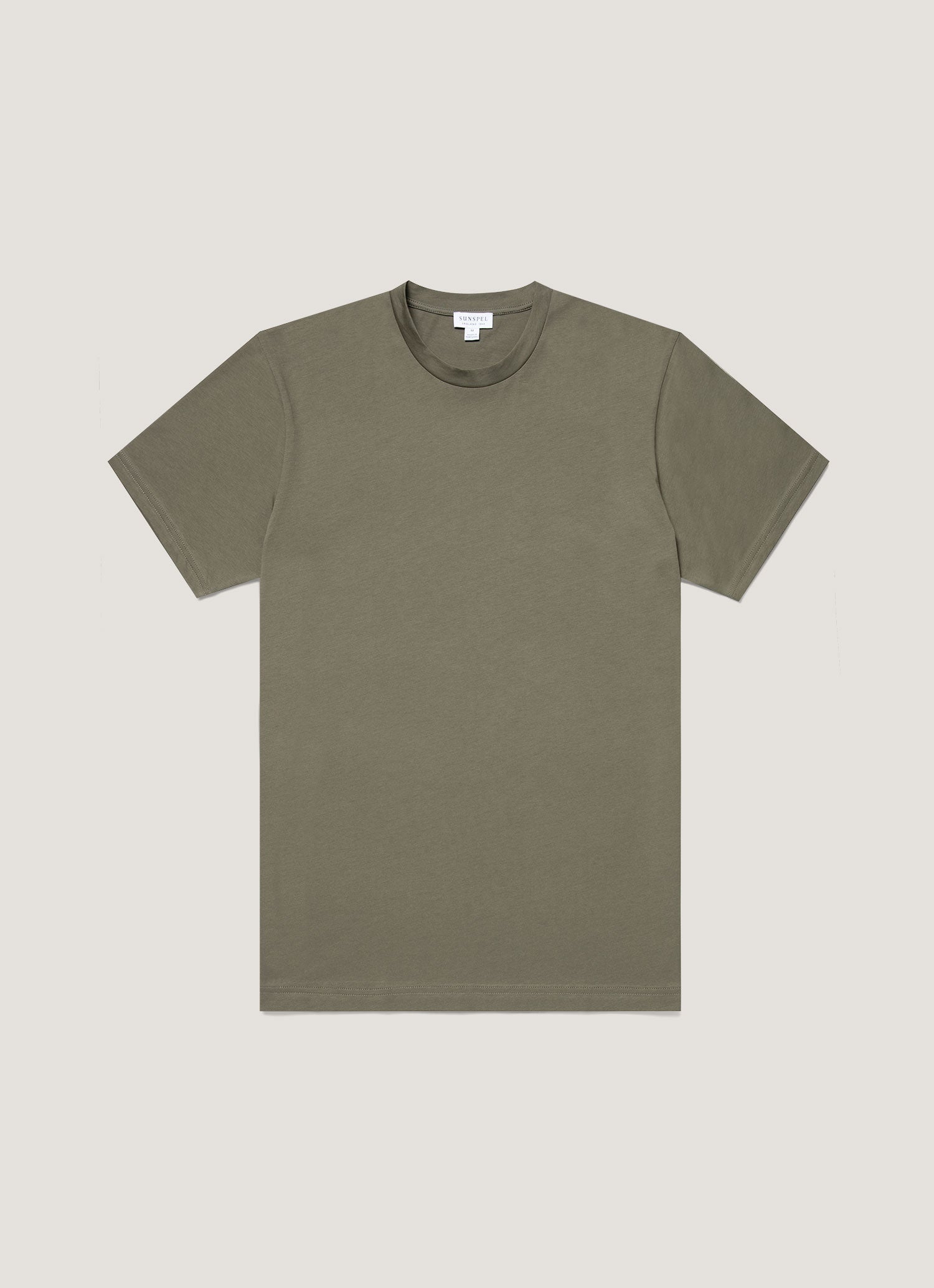 Men's Riviera Midweight T-shirt in Khaki