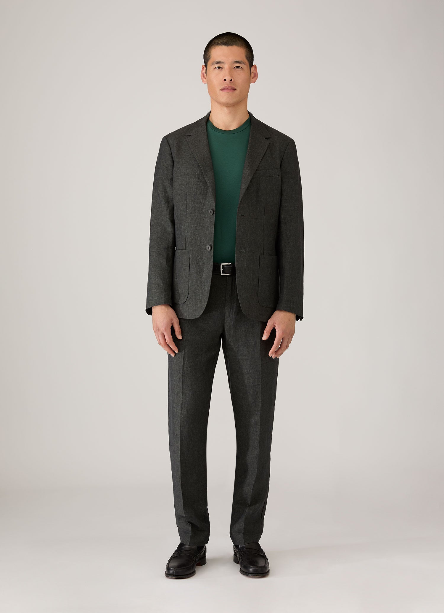 Men's Riviera Midweight T-shirt in Forest