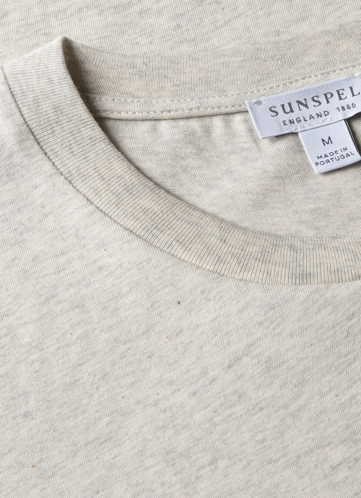 Men's Riviera Midweight T-shirt in Archive White Melange