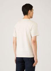 Men's Riviera Midweight T-shirt in Archive White Melange