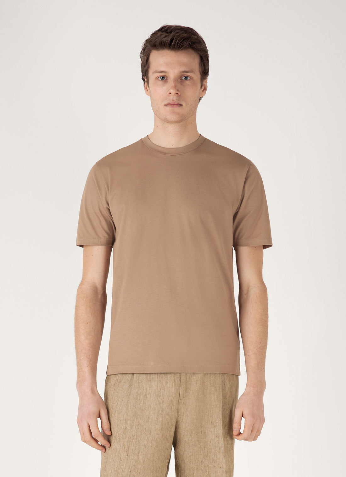 Men's Riviera Midweight T-shirt in Dune