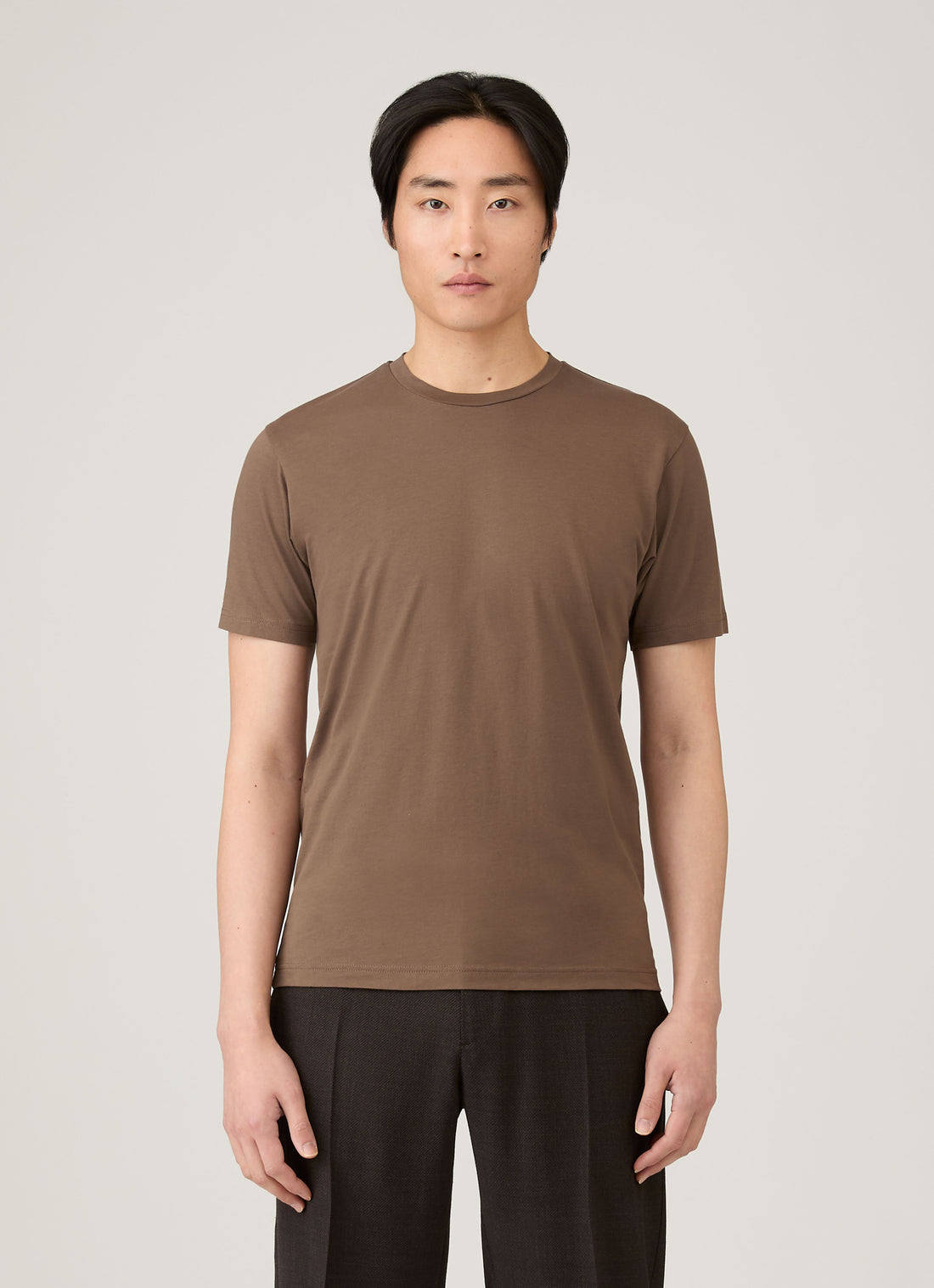 Men's Riviera Midweight T-shirt in Bark
