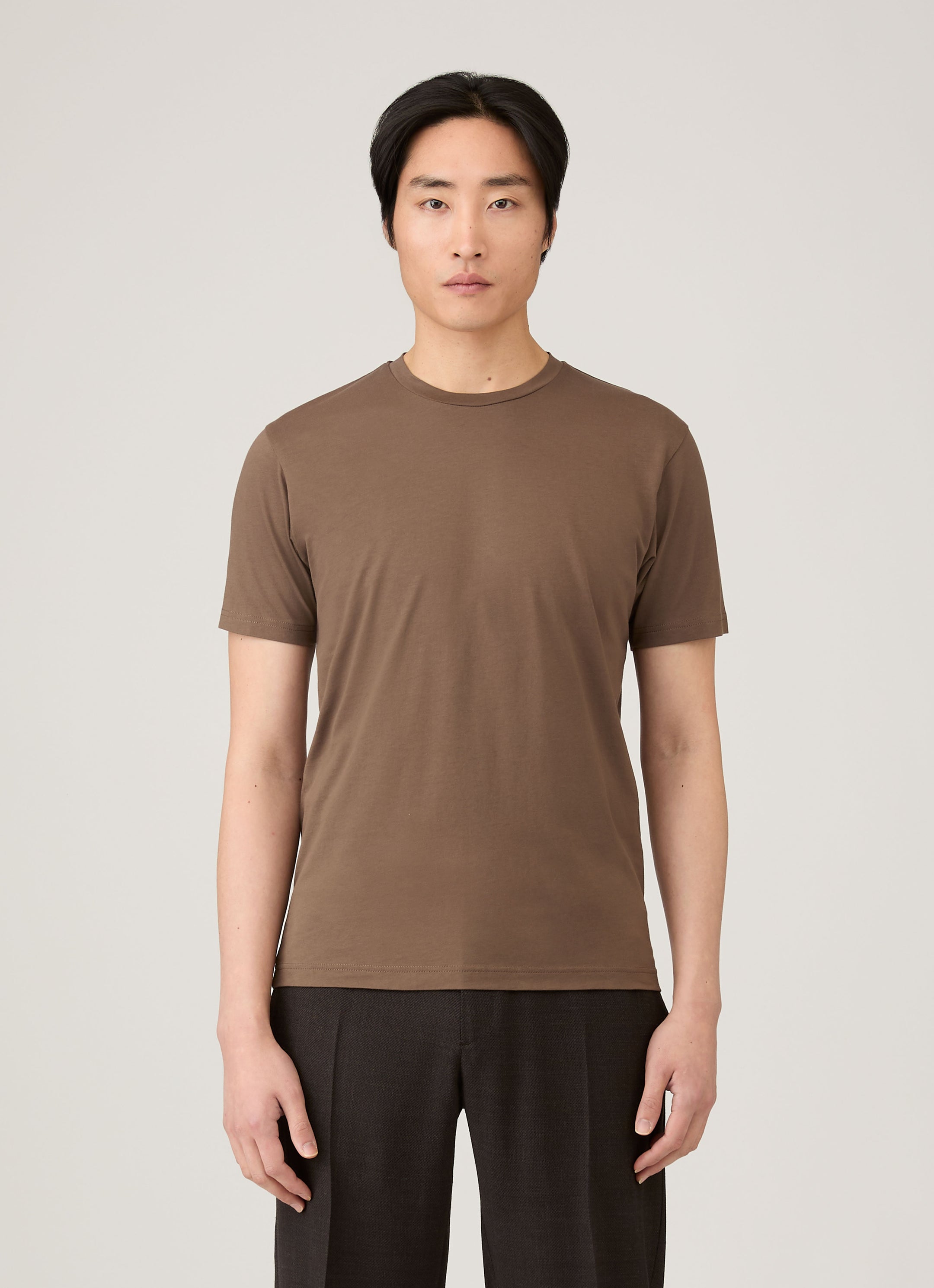 Men's Riviera Midweight T-shirt in Bark