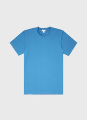 Men's Riviera Midweight T-shirt in Blue Jean