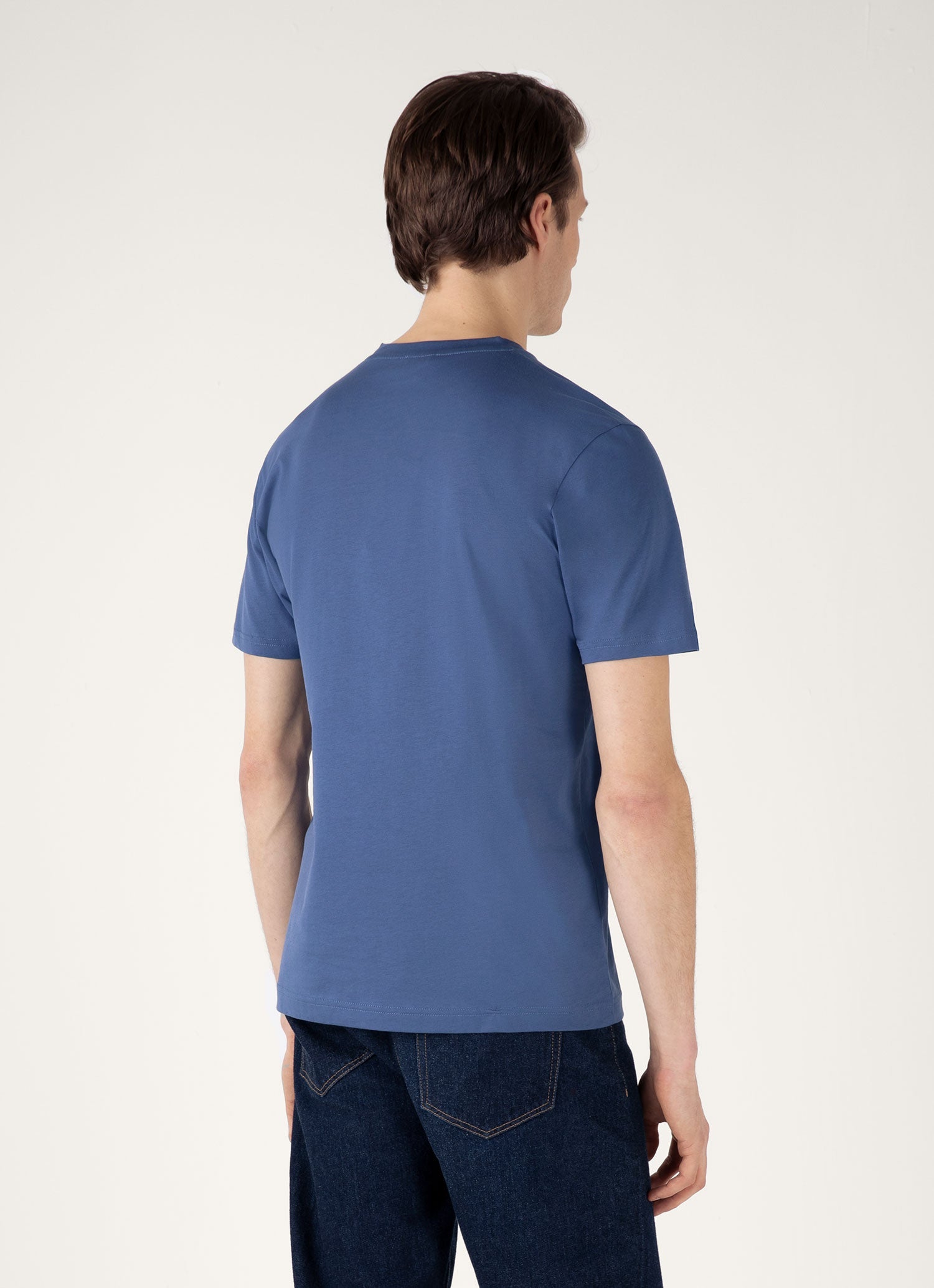 Men's Riviera Midweight T-shirt in Soft Denim