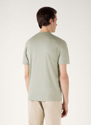 Men's Riviera Midweight T-shirt in Pastel Green