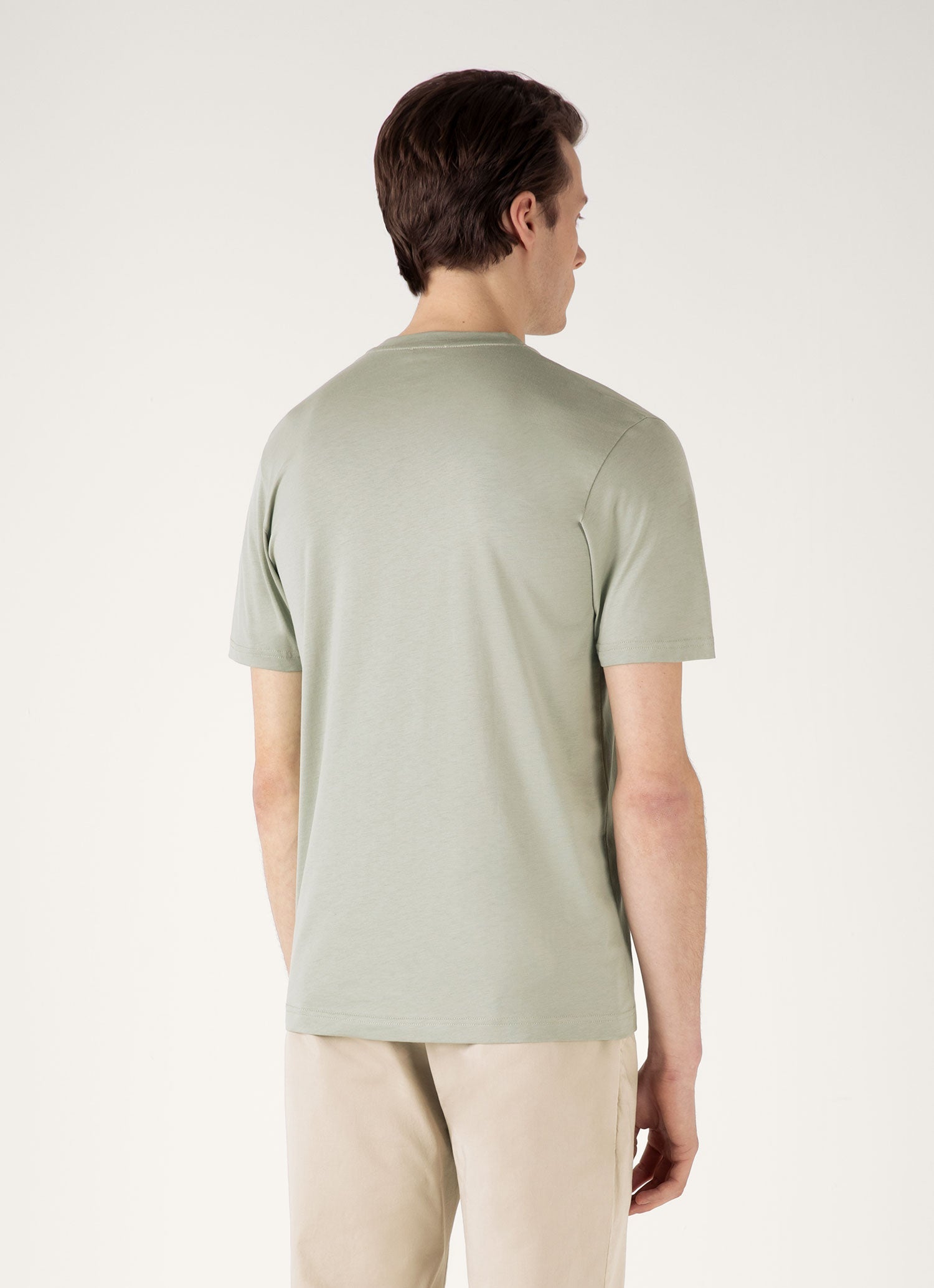 Men's Riviera Midweight T-shirt in Pastel Green