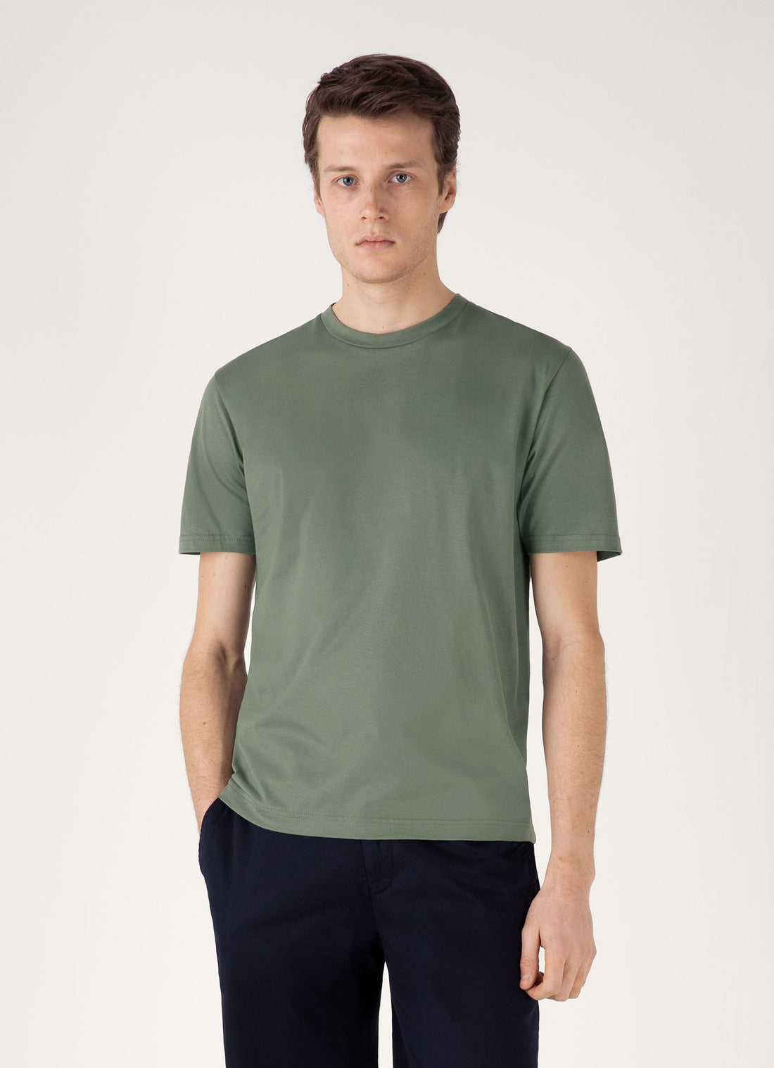 Men's Riviera Midweight T-shirt in Dusk Green