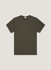 Men's Riviera Midweight T-shirt in Dark Green