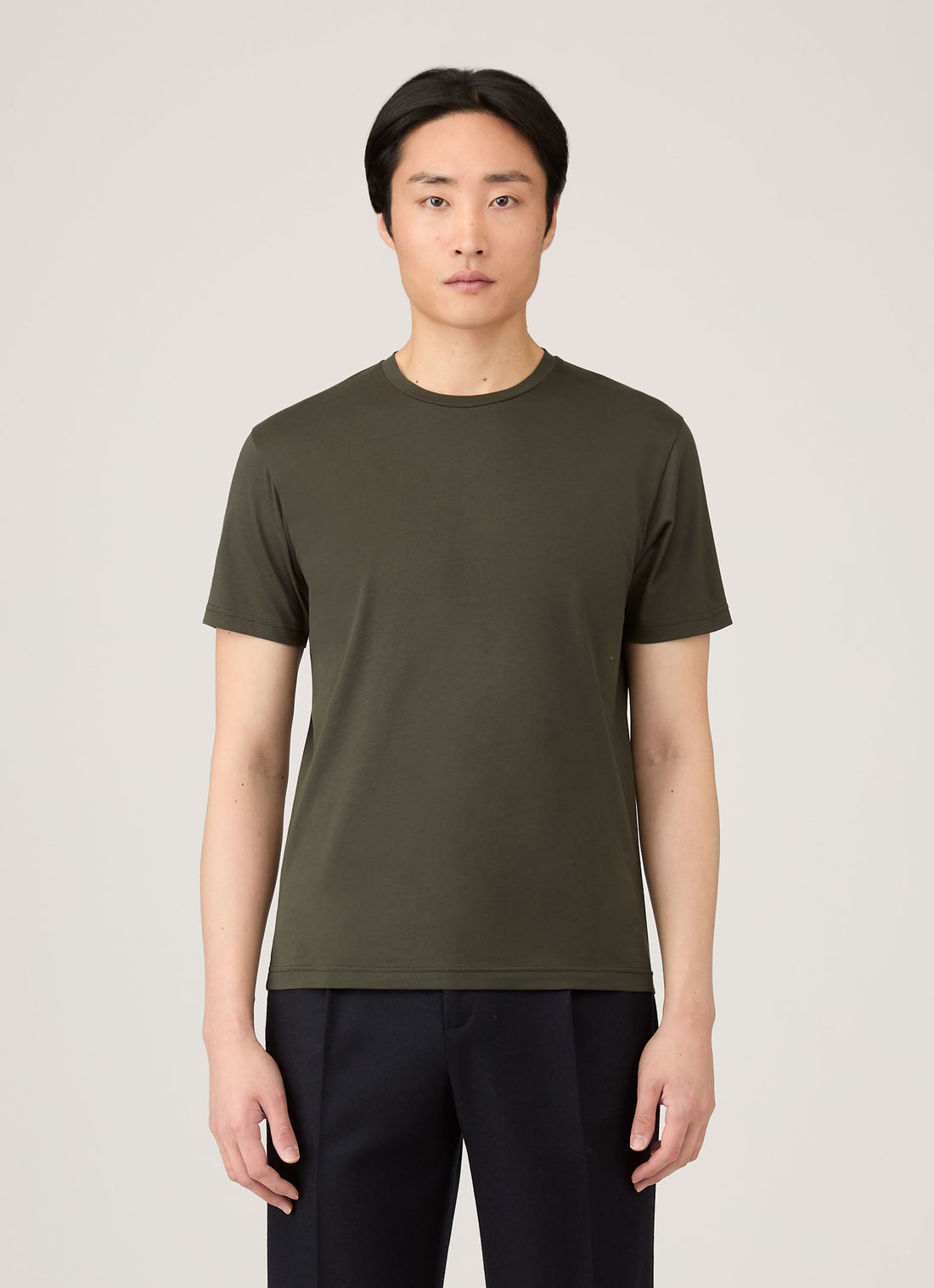 Men's Riviera Midweight T-shirt in Dark Green