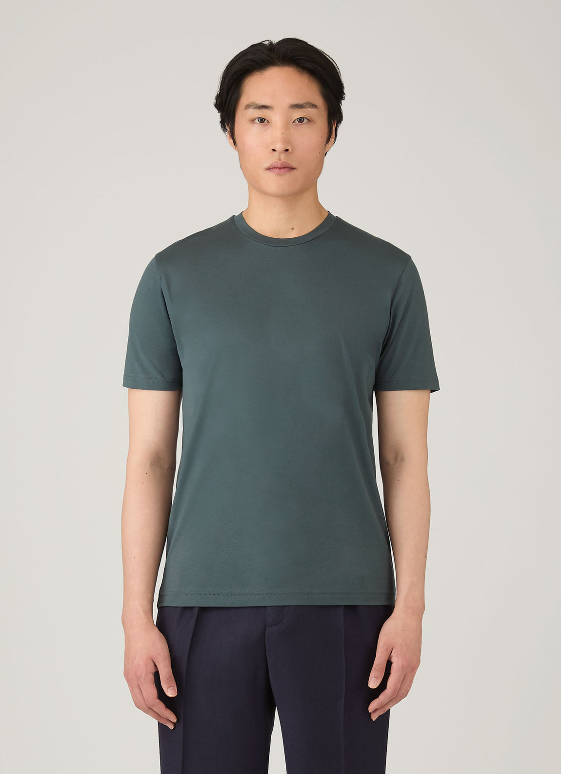 Men's Riviera Midweight T-shirt in Dark Petrol