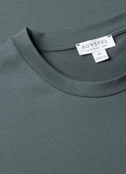 Men's Riviera Midweight T-shirt in Dark Petrol