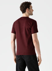 Men's Riviera Midweight T-shirt in Maroon