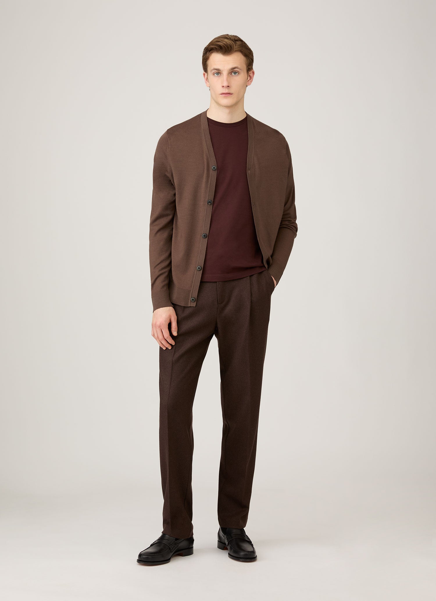 Men's Riviera Midweight T-shirt in Bakelite